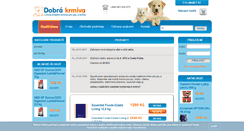 Desktop Screenshot of dobra-krmiva.cz